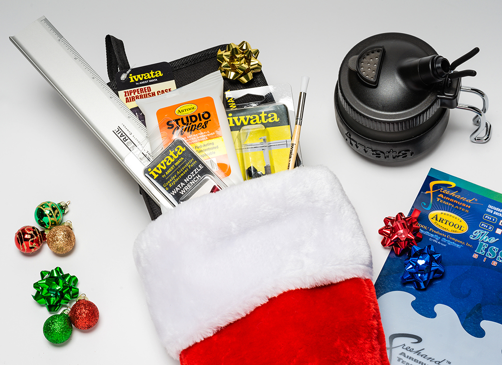airbrush accessories as stocking stuffers