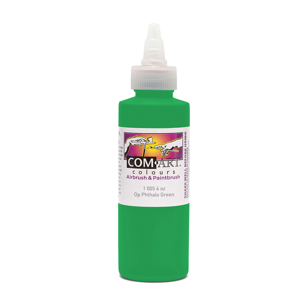 Com Art Colours Acrylic Opaque Phthalo Green 4 oz