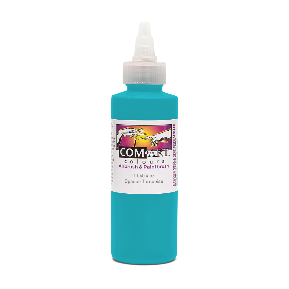 Com Art Colours Acrylic Opaque Turquoise 4 oz