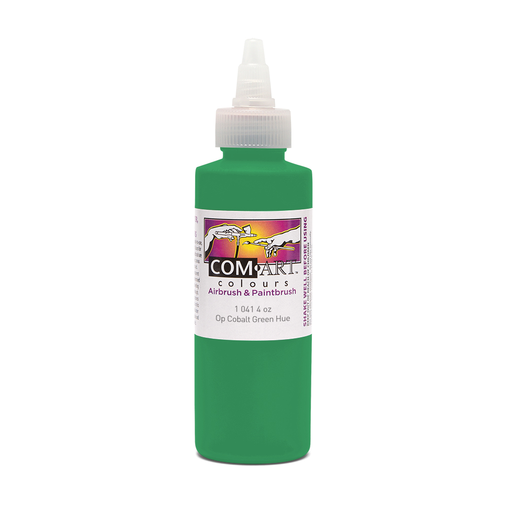 Com Art Colours Acrylic Opaque Cobalt Green Hue 4 oz