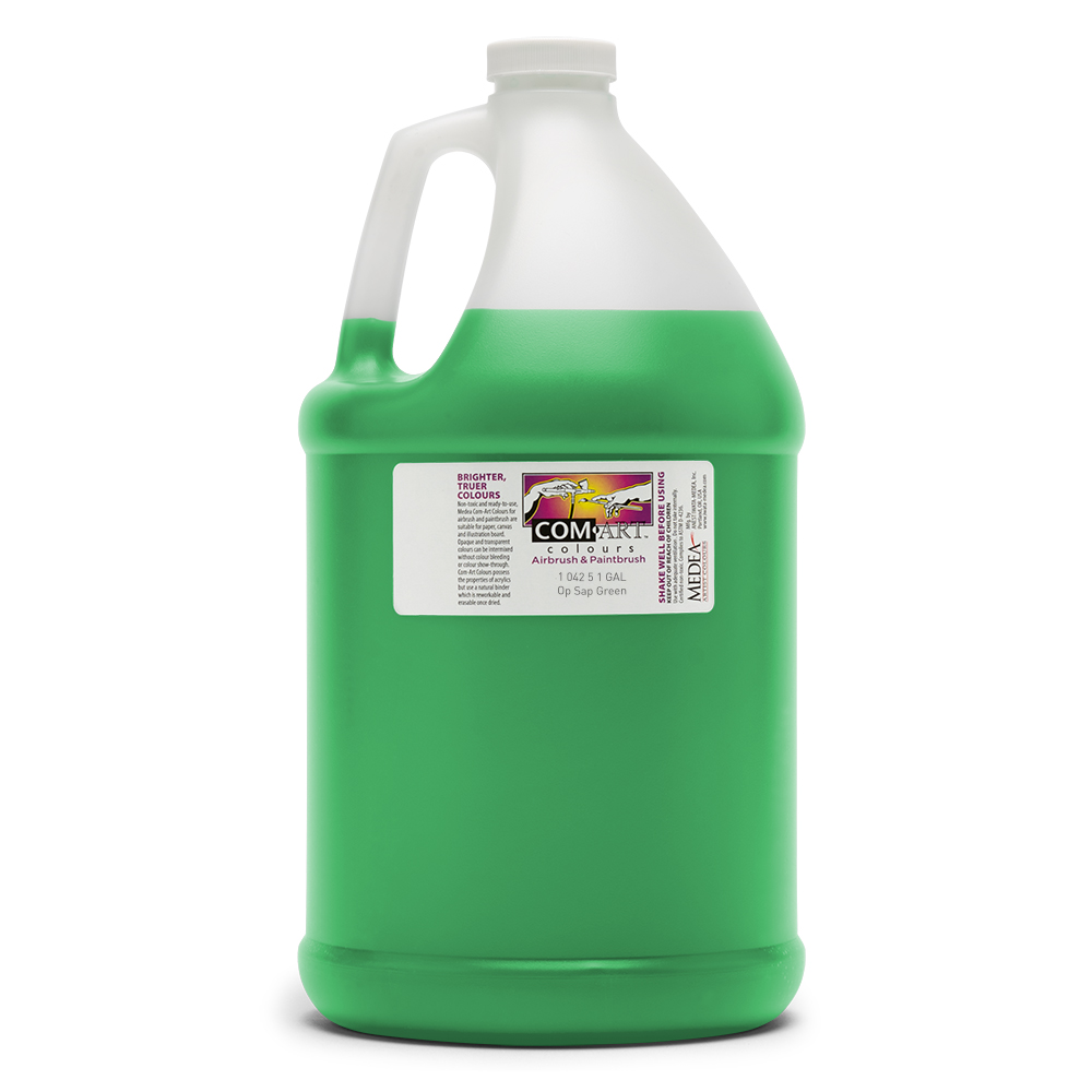 Com Art Colours Acrylic Opaque Sap Green 1 gal