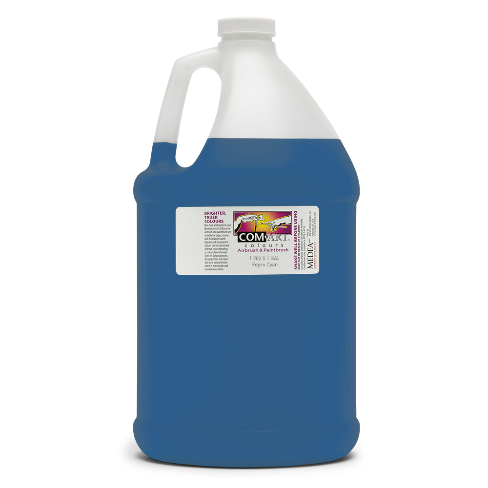 Com Art Colours Acrylic Reproduction Cyan 1 gal