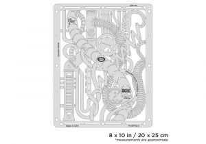 Artool  Steampunk FX2 Jerry-Rig Freehand Airbrush Template by Craig Fraser