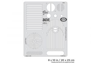 Artool  Steampunk FX2 Grills Freehand Airbrush Template by Craig Fraser