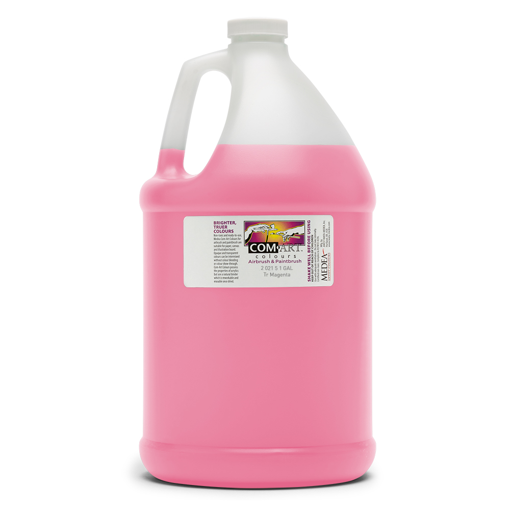 Com Art Colours Acrylic Transparent Megenta 1 gal