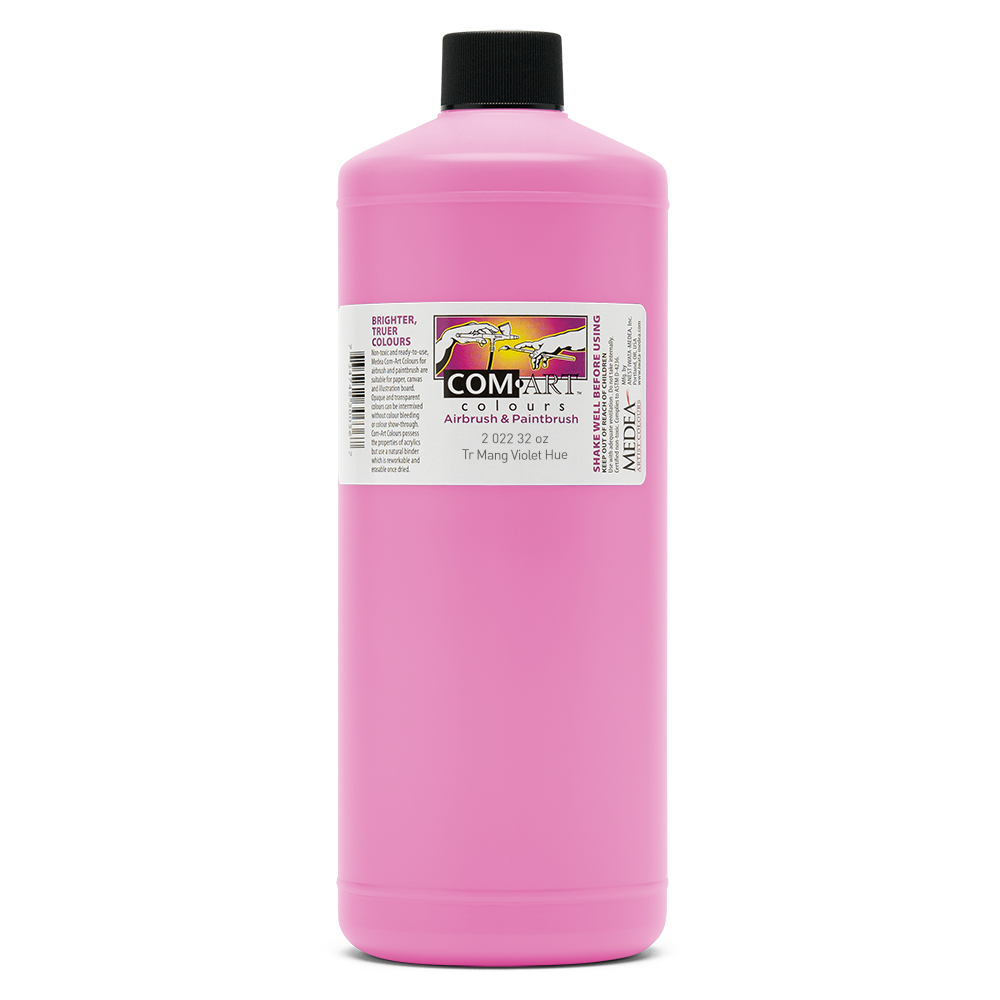 Com Art Colours Acrylic Transparent Manganese Violet Hue 32 oz
