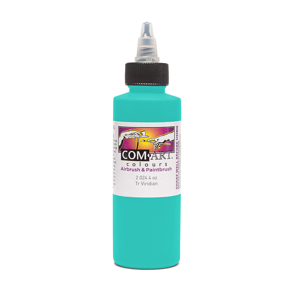 Com Art Colours Acrylic Transparent Viridian 4 oz