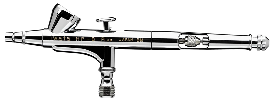 Iwata High Performance HP-B Plus Gravity Feed Dual Action Airbrush
