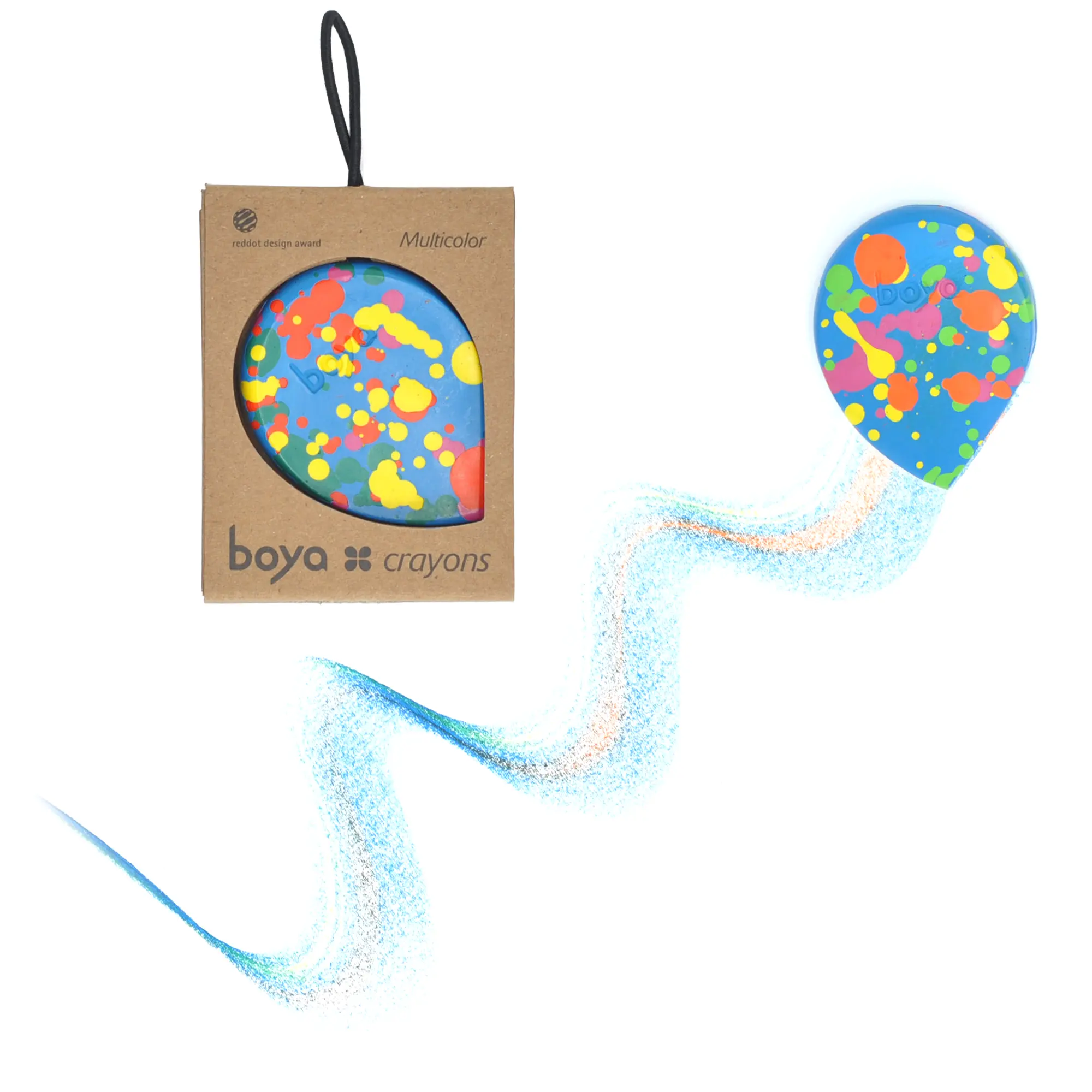 Boya Crayons Confetti Plum Blue