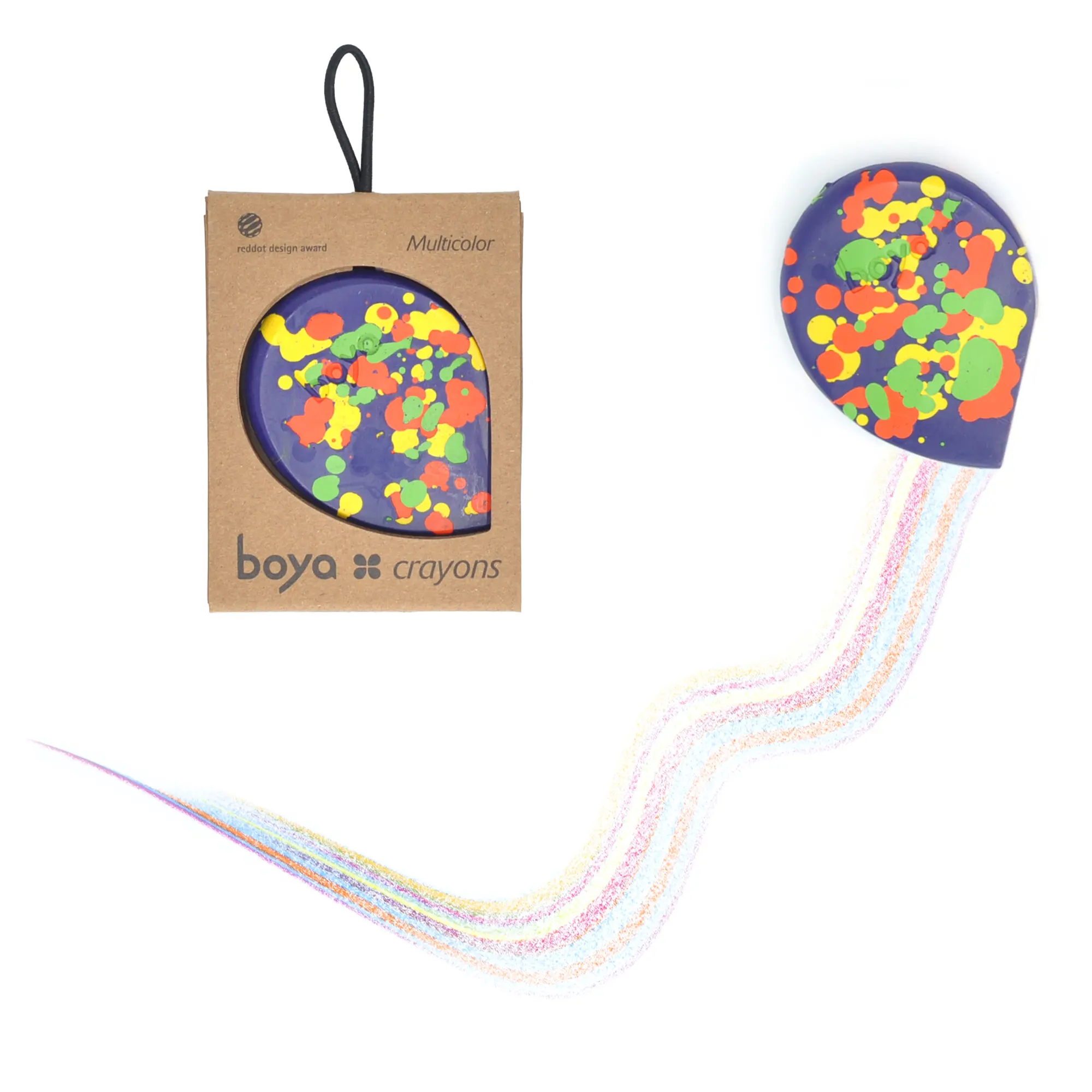 Boya Crayons Confetti Amethyst Violet