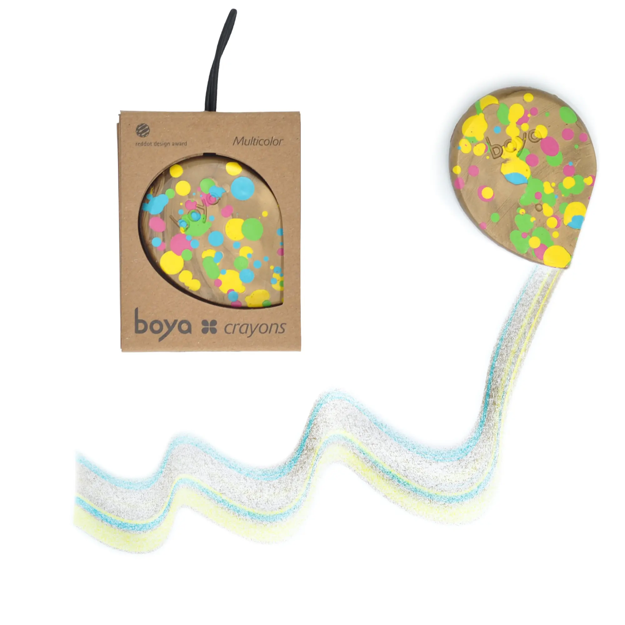 Boya Crayons Confetti Olympic Gold