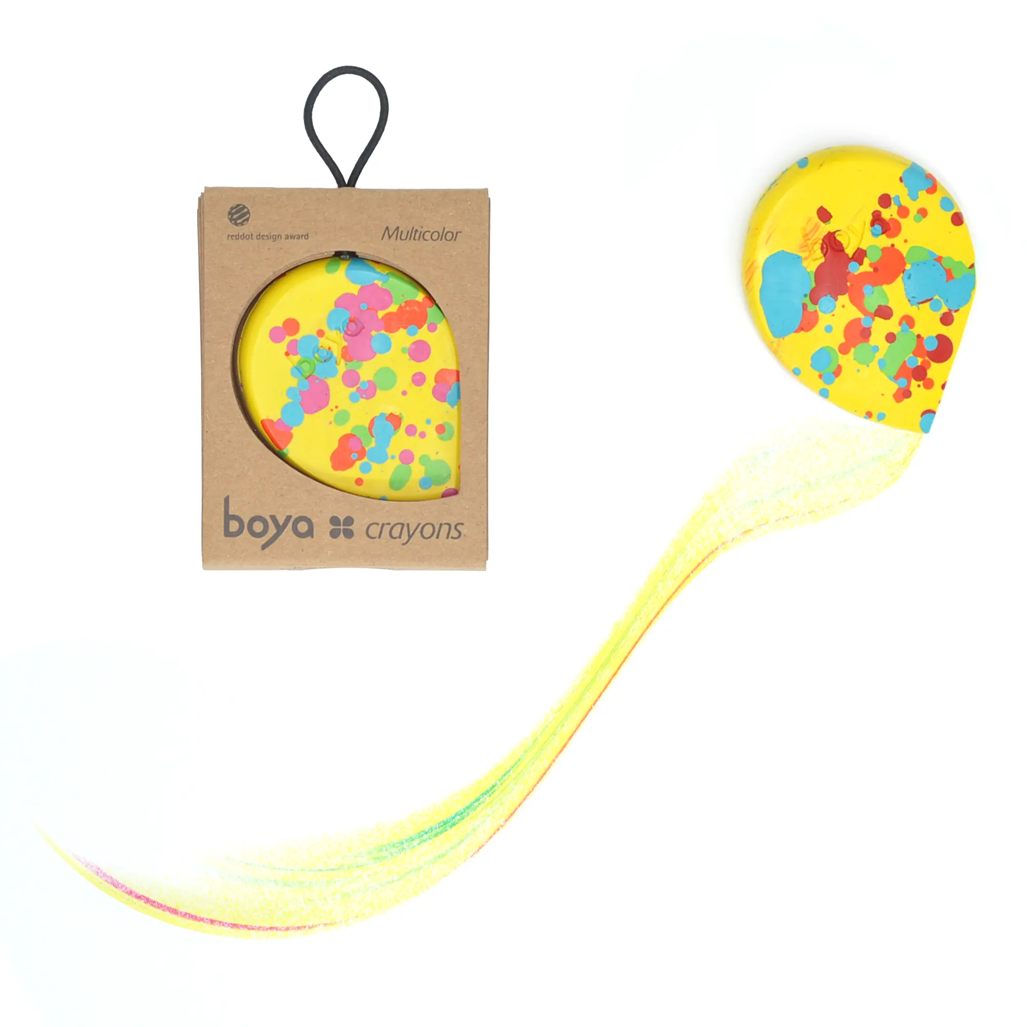 Boya Crayons Confetti Sunny Lemon Yellow