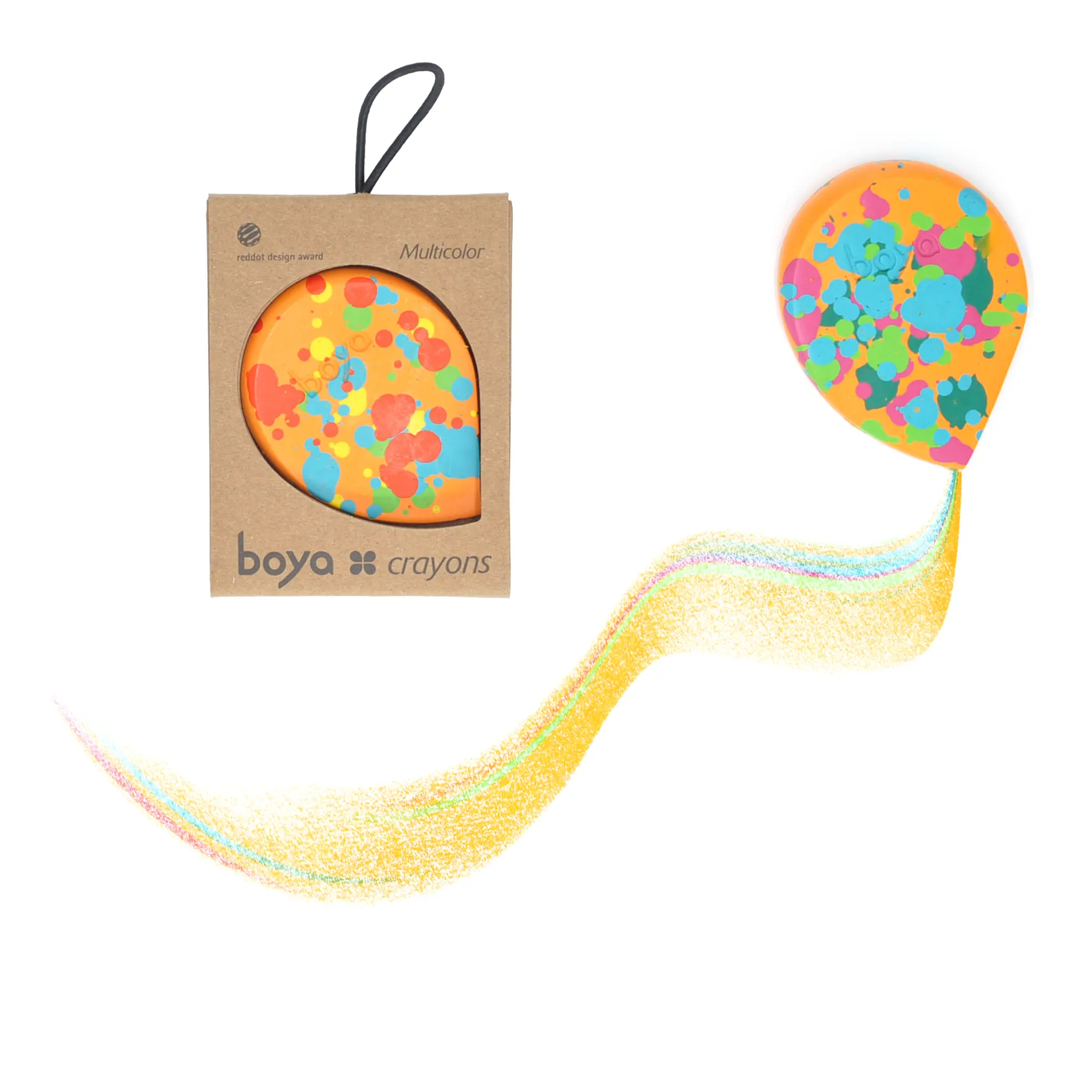 Boya Crayons Confetti Sunflower Yellow