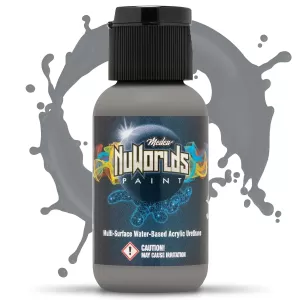 Medea NuWorlds Paint Zenith Medium Grey 1 oz product imagery