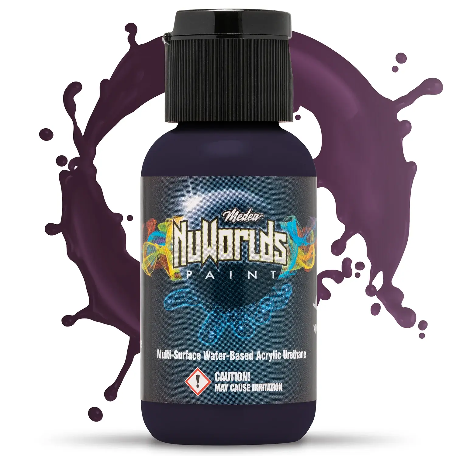 Medea NuWorlds Paint Deep Bruise Purple 1 oz
