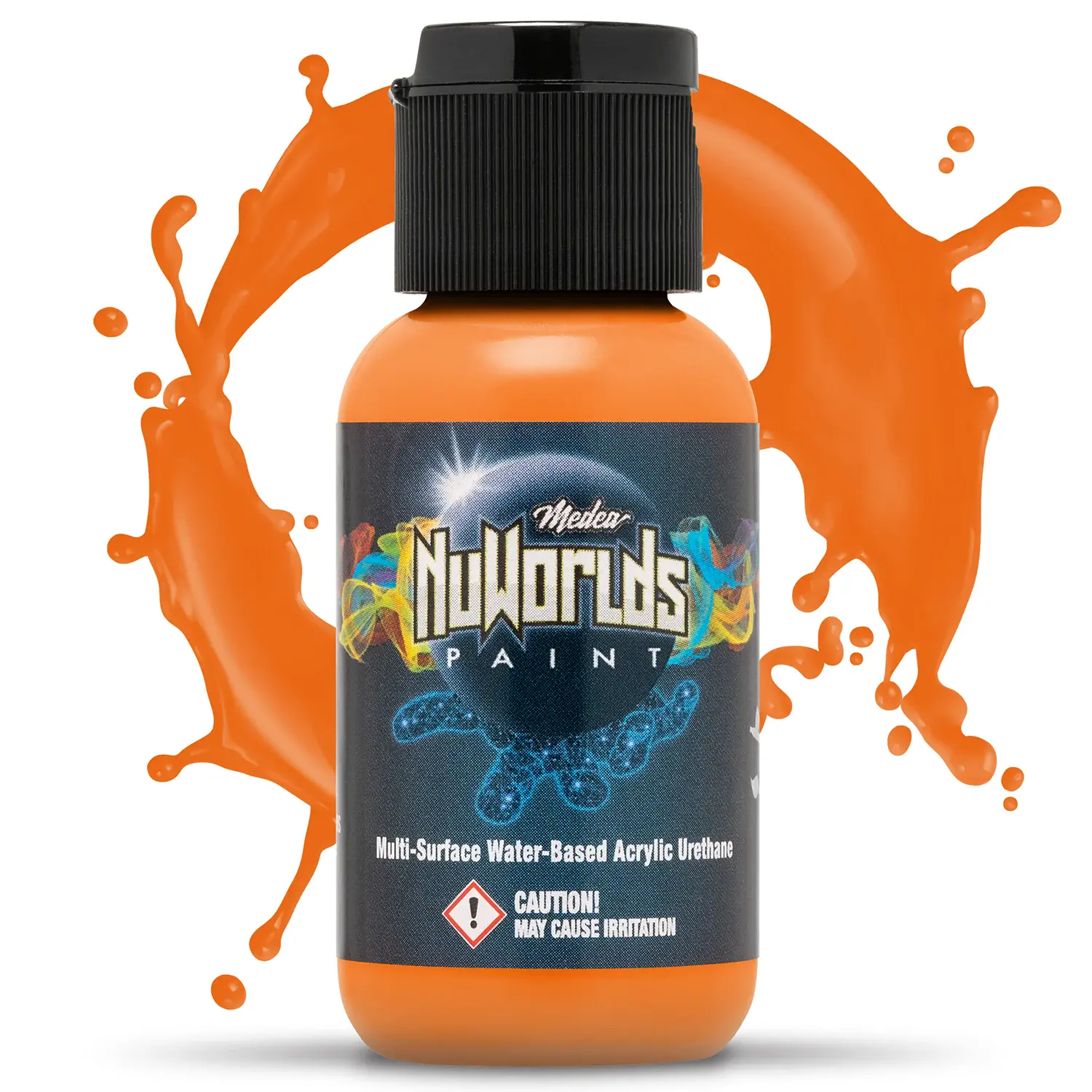 Medea NuWorlds Paint Impenetrable Orange 1 oz