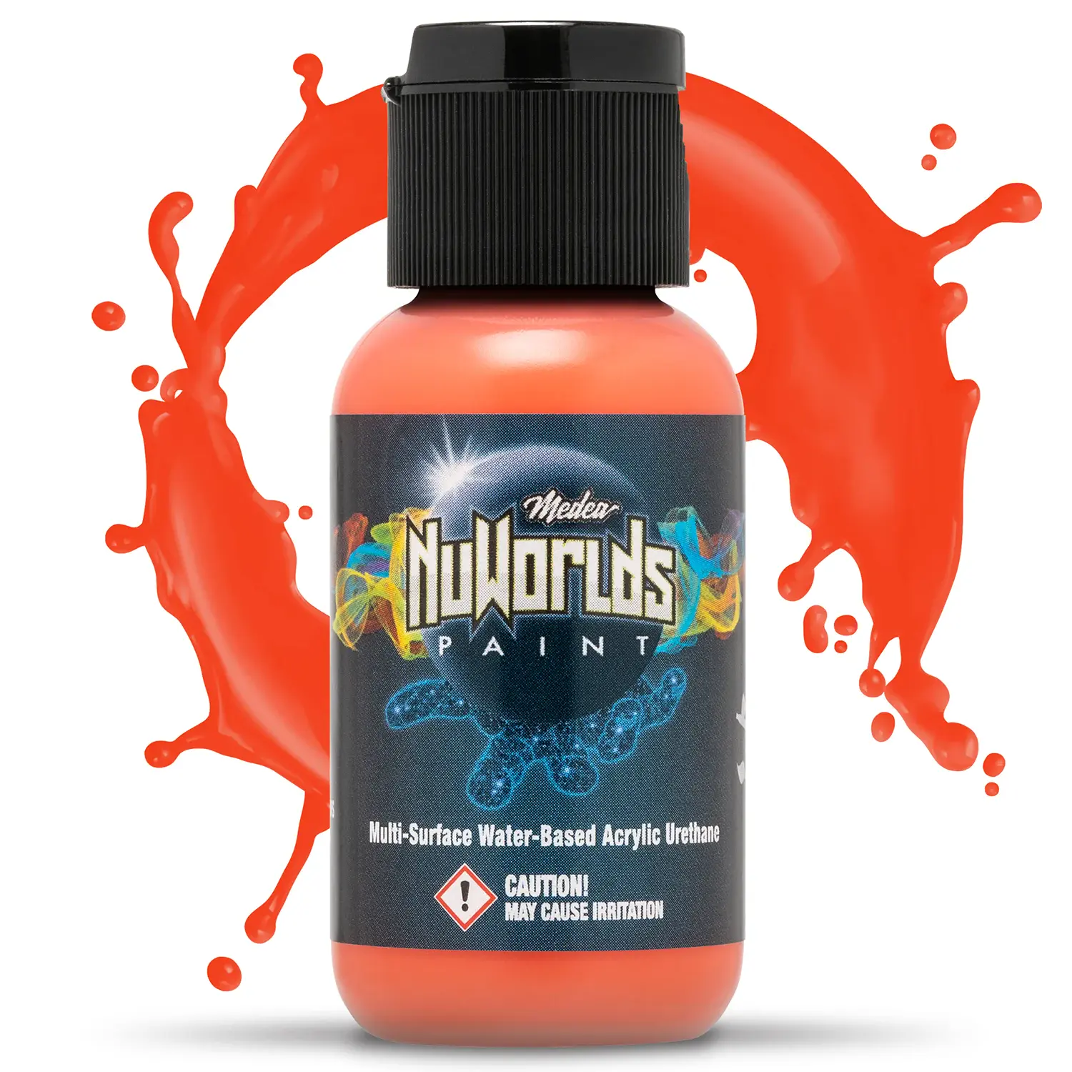 Medea NuWorlds Paint Impenetrable Red Orange 1 oz