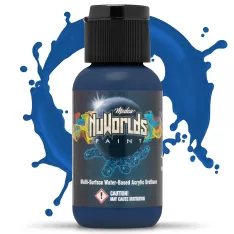 Medea NuWorlds Paint Impenetrable Dark Blue 1 oz