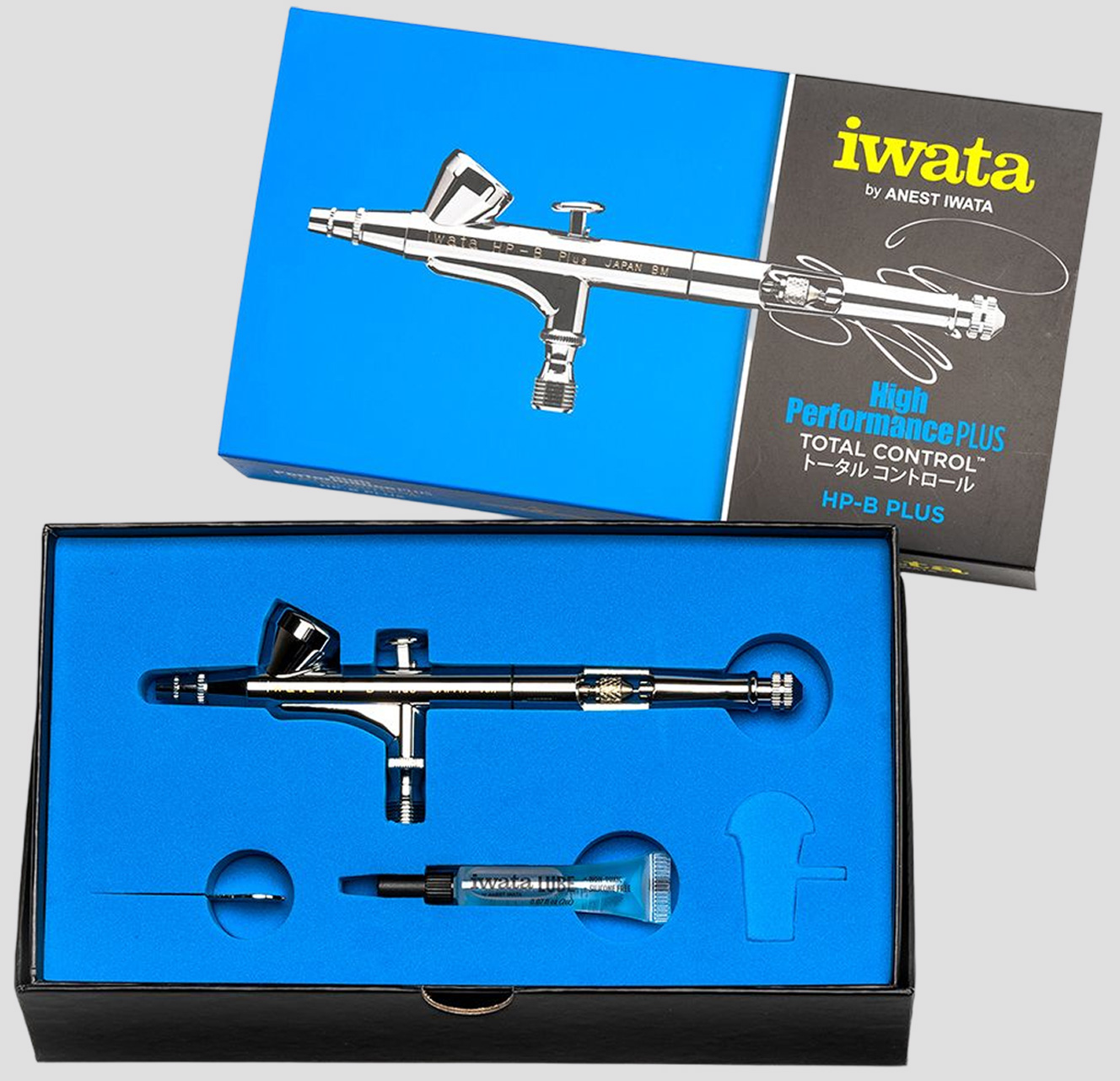 Iwata High Performance HP-B Plus Gravity Feed Dual Action Airbrush