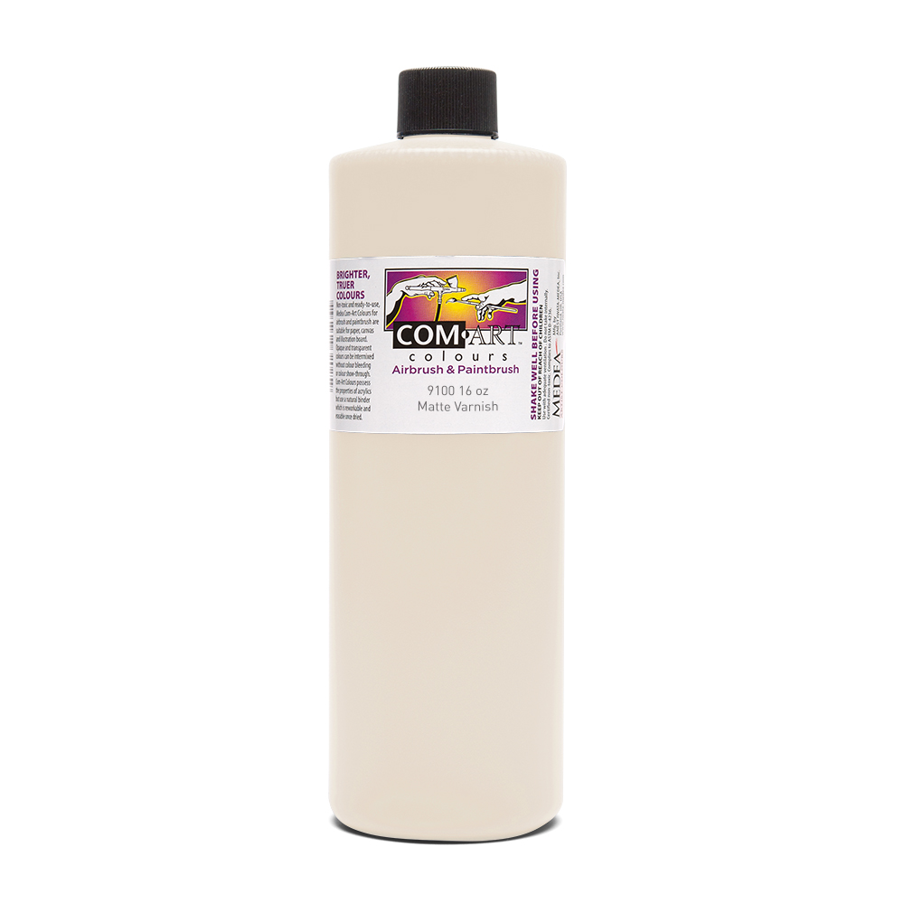 Com Art Colours Matte Varnish 16 oz