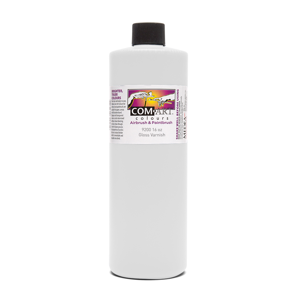 Com Art Colours Gloss Varnish 16 oz