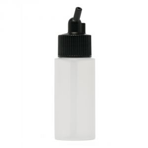 HUBEST 10PCS 22CC Airbrush Glass Bottles with Jar Caps for Master Iwata Dual Action Airbrush 