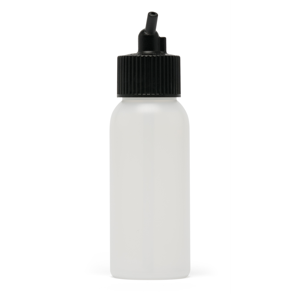 Iwata Big Mouth Airbrush Bottle 2 oz / 60 ml Cylinder With 24 mm