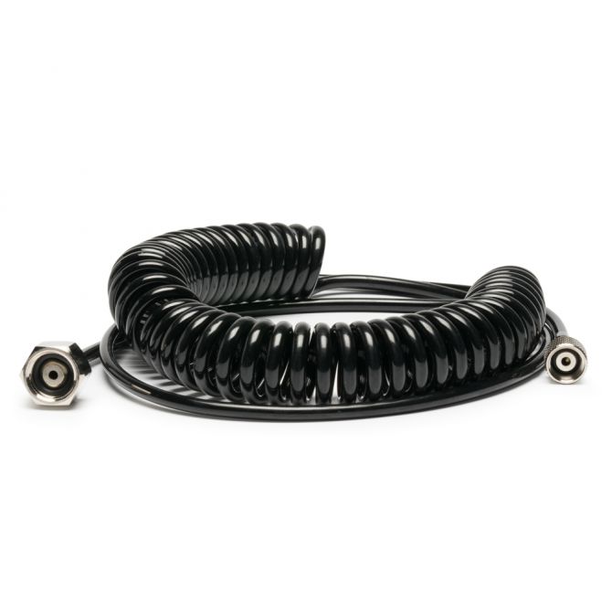 Iwata 10' Cobra Coil Airbrush Hose with Iwata Airbrush Fitting and