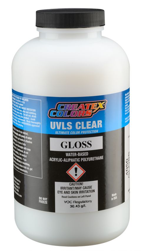 Createx UVLS Clear | Gloss, 32 oz.: Anest Iwata-Medea, Inc.