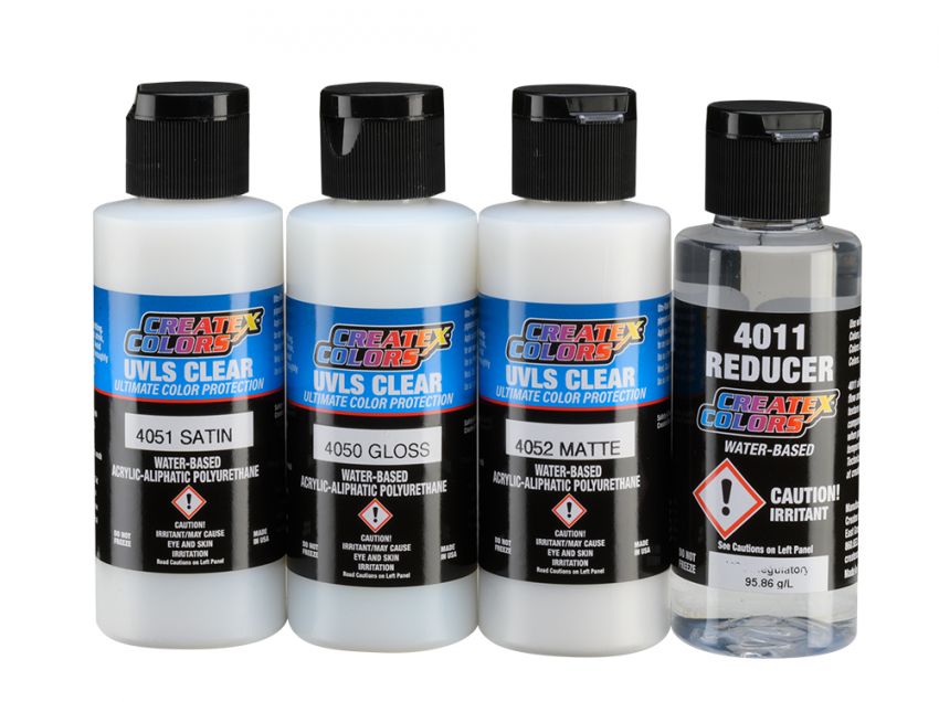 used化粧品 Createx Colors UVLS Clears Sampler Set, 2 oz.: Anest Iwata-Medea, Inc.
