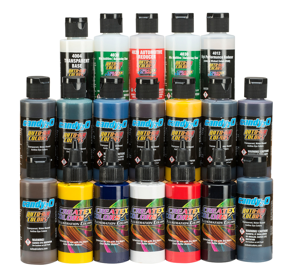 Createx Colors Gerald Mendez Art Studio Color Box Set, 2  oz.