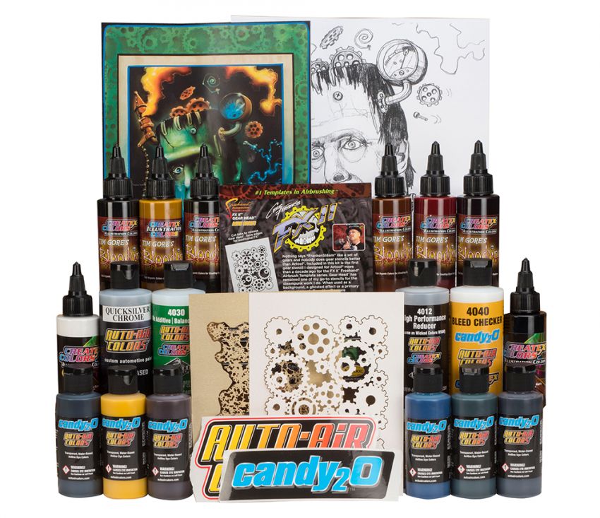 Createx Colors Frankensteam Box Set, 2 oz.: Iwata-Medea