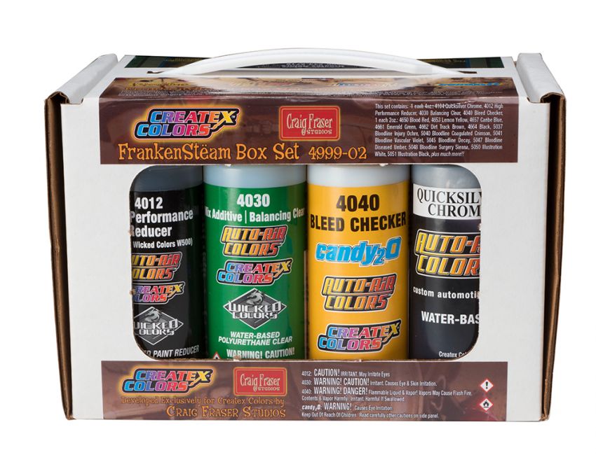 Createx Colors Frankensteam Box Set, 2 oz.: Iwata-Medea