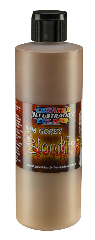 Createx Illustration Colors Lifeline Deep Olive Gold, 8 oz.