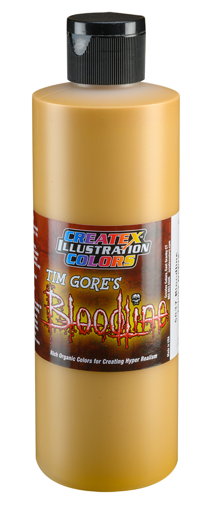 Createx Illustration Colors Bloodline Injury Ochre, 8 oz.