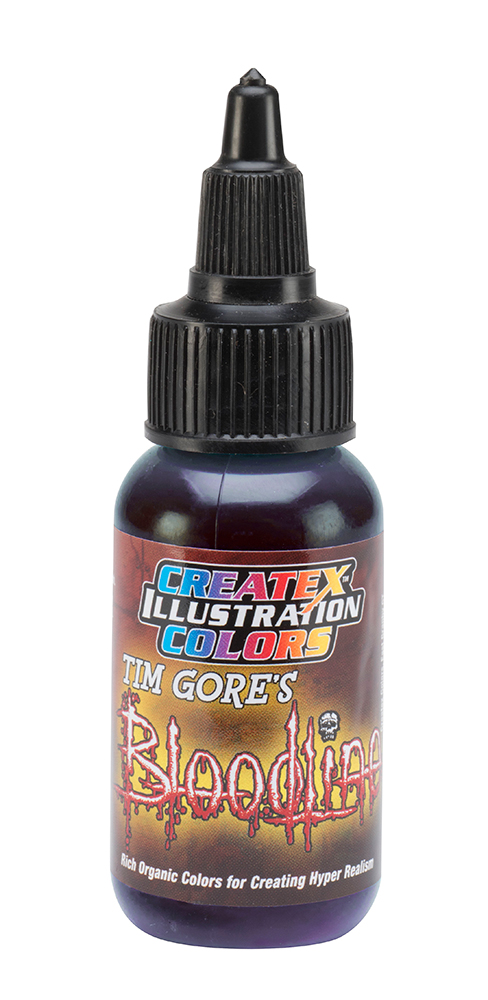 Createx Illustration Colors Bloodline Deep Bruise Purple, 1 oz.