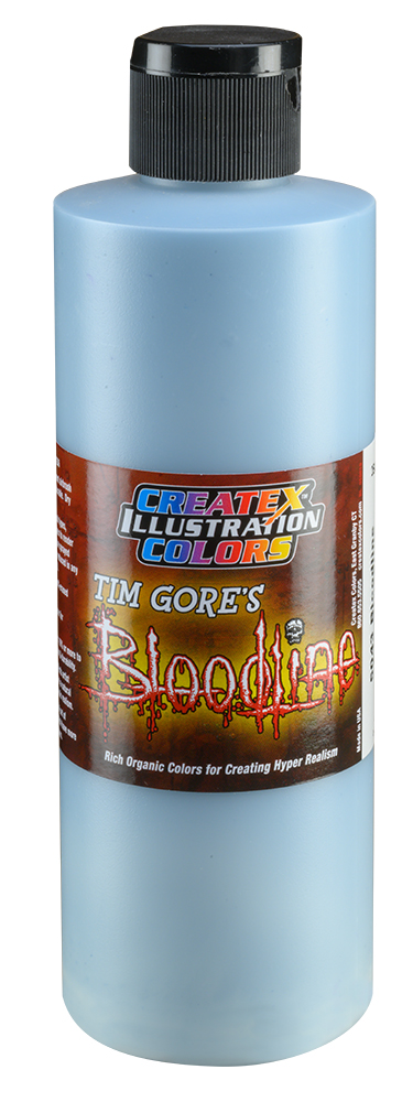 Createx Illustration Colors Bloodline Expired Blue, 8 oz.