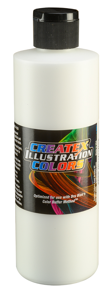 Createx Illustration Colors White, 8 oz.