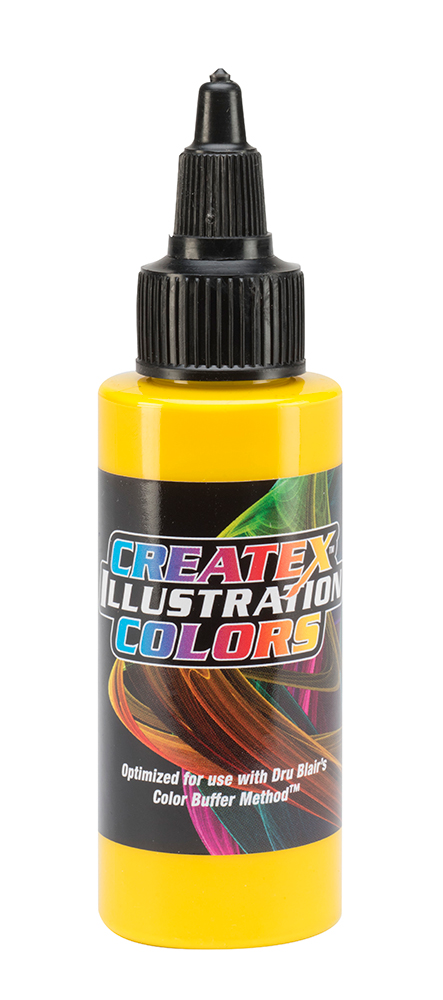Createx Illustration Colors Yellow, 2 oz.