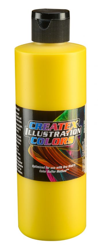 Createx Illustration Colors Yellow, 8 oz.