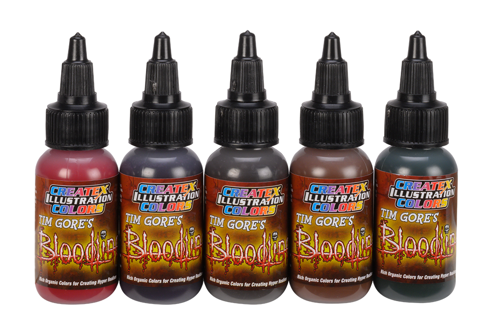 Createx Illustration Colors Bloodline B + Set, 1 oz.