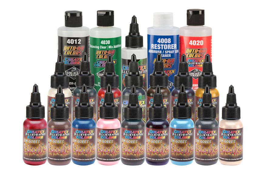 Createx Illustration Colors Bloodline Box Set, 1 oz.: Iwata-Medea