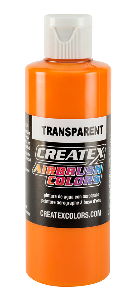 Createx Airbrush Colors Transparent Sunrise Yellow, 4 oz.