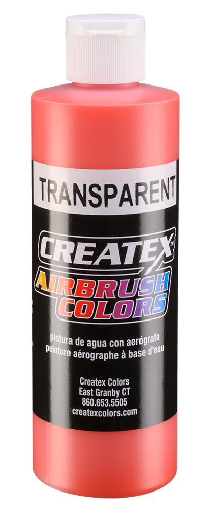 Createx Airbrush Colors Transparent Sunset Red, 8 oz.