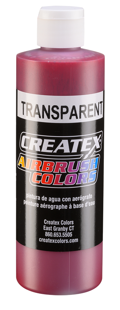 Createx Airbrush Colors Transparent Burgundy, 8 oz.