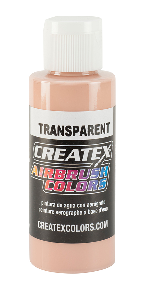 Createx Airbrush Colors Transparent Peach, 2 oz.