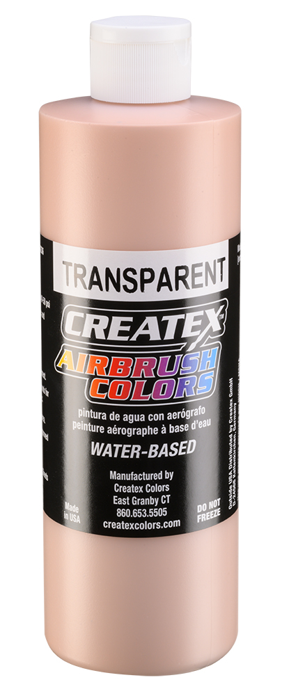 Createx Airbrush Colors Transparent Peach, 16 oz.
