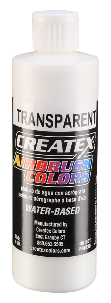 Createx Airbrush Colors Transparent White, 8 oz.