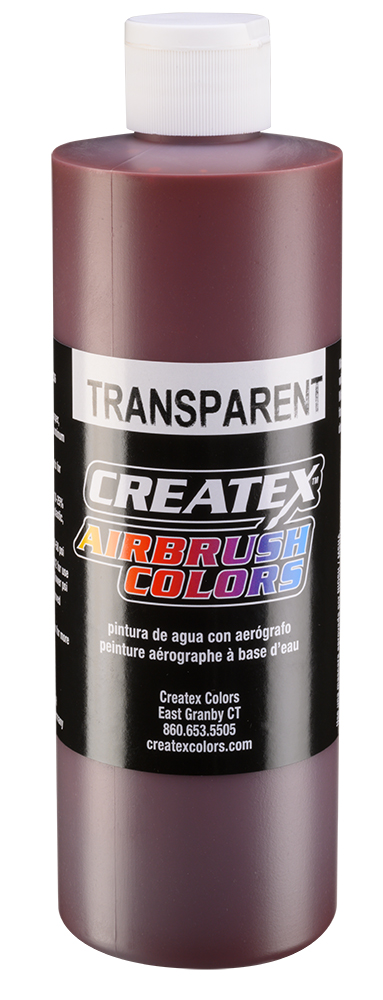 Createx Airbrush Colors Transparent Red Oxide, 16 oz.