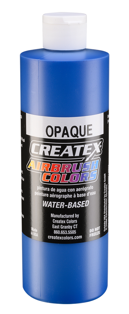 Createx Airbrush Colors Opaque Blue, 16 oz.